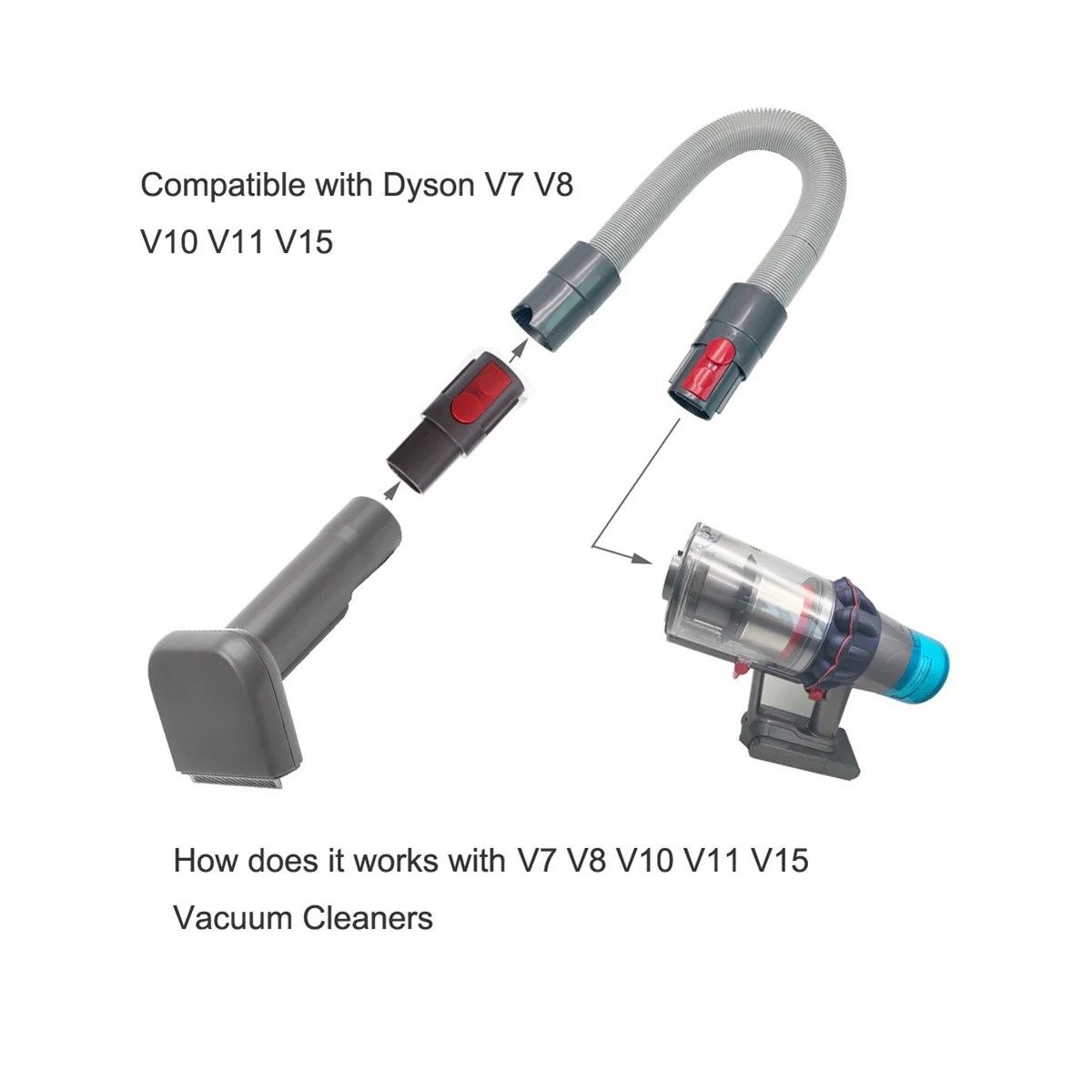 Щетка для шерсти собак и домашних животных щетка жениха инструмент Dyson V11 V10 V8 V7 DC30