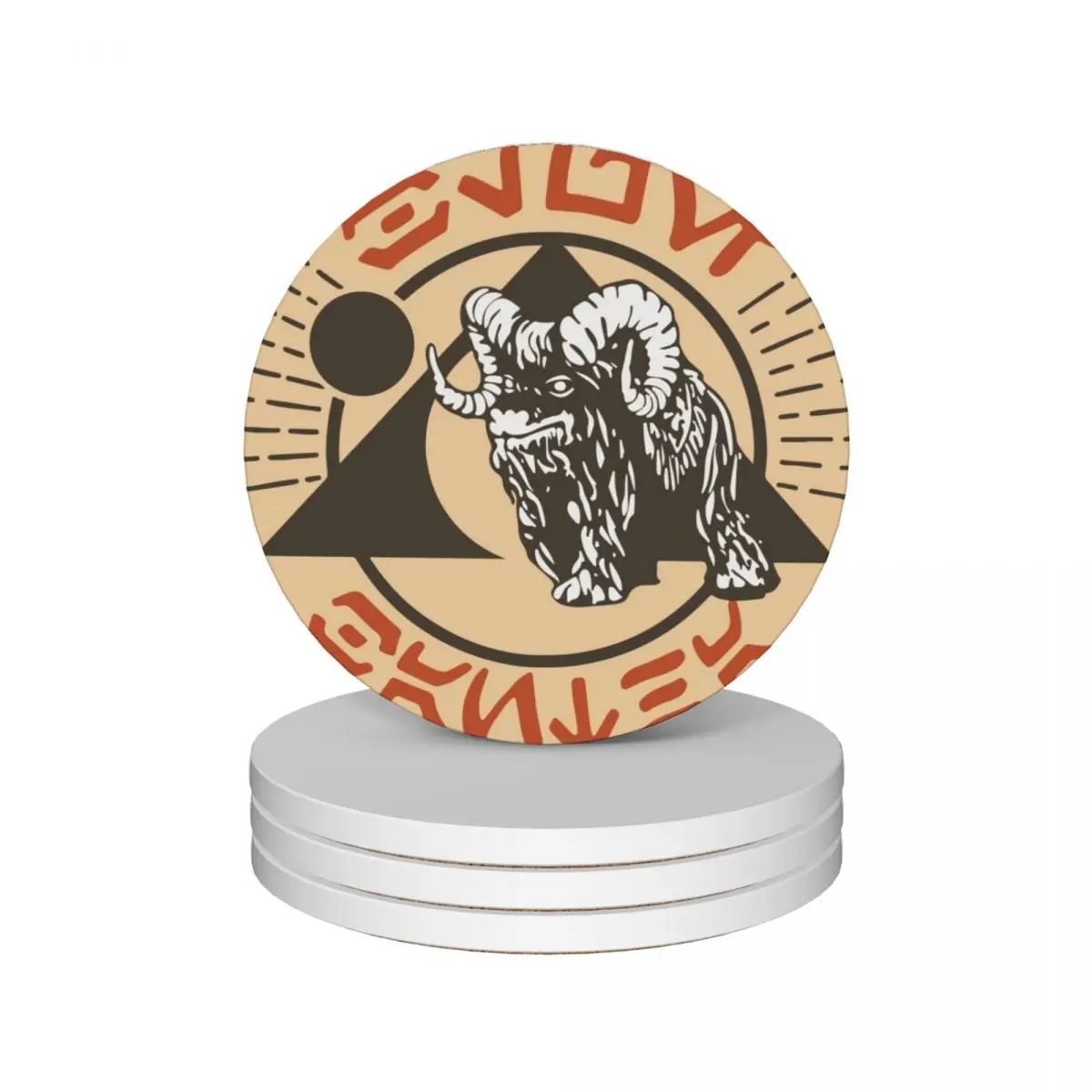 Синие подставки Bantha Oga's 5/6 керамических подставок (набор из 4) Оригинальные для