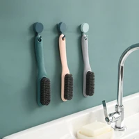 shoe brush long handle multifunction home travel simple modern laundry bathroom cleaning accessories portable brush scrubber