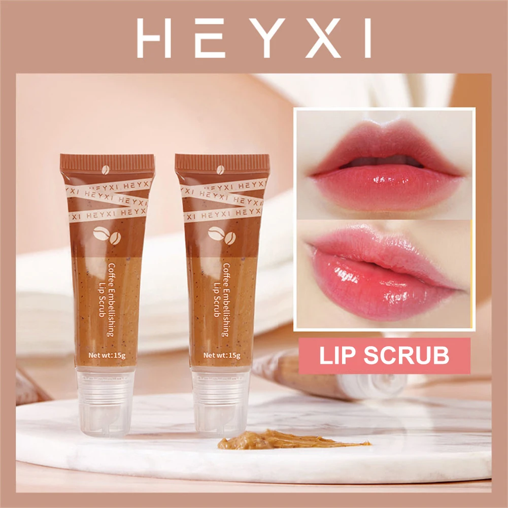 

15ml Coffee Lip Balm Elastic And Plump Lip Gloss Softening Cuticle Lip Scrub Women Makeup Cosmetics Блеск Для Губ