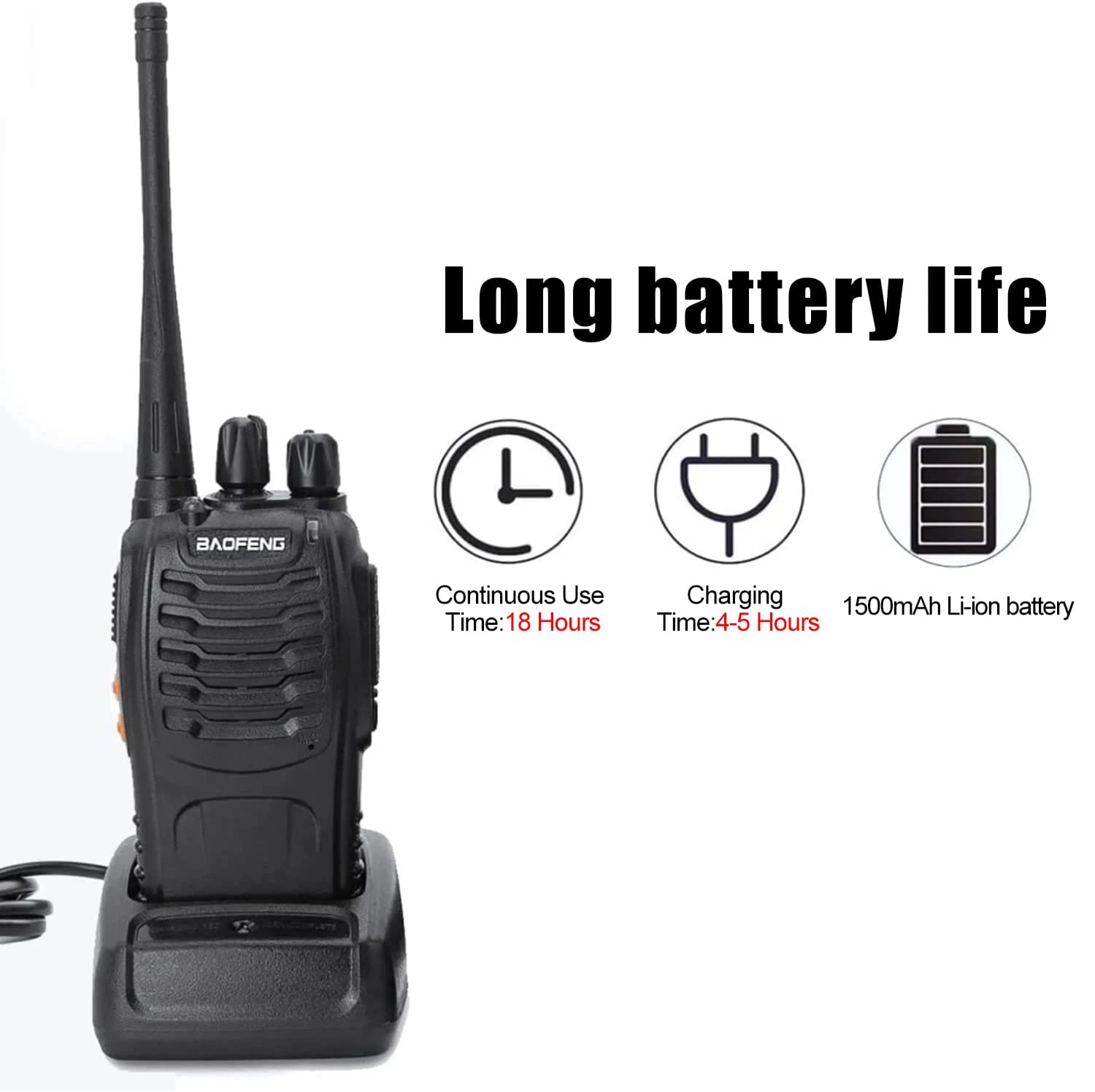 Рация Baofeng BF-888S 400-470 МГц