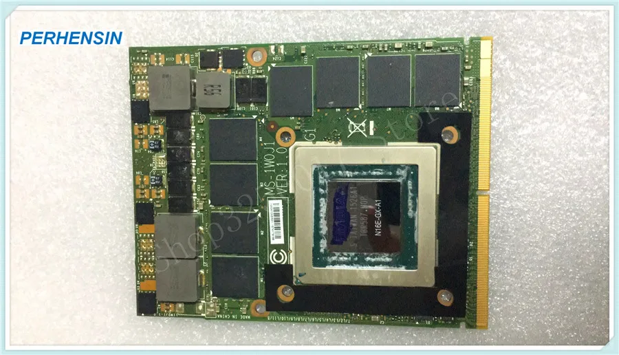 Видеокарта MSI 16F3 16F4 1762 1763 GT80 GT70 GT60 GE72 серии GTX 980M GTX980M MS-1W0J1 Ver 1.0 DDR5 192bit VGA N16E-GX-A1