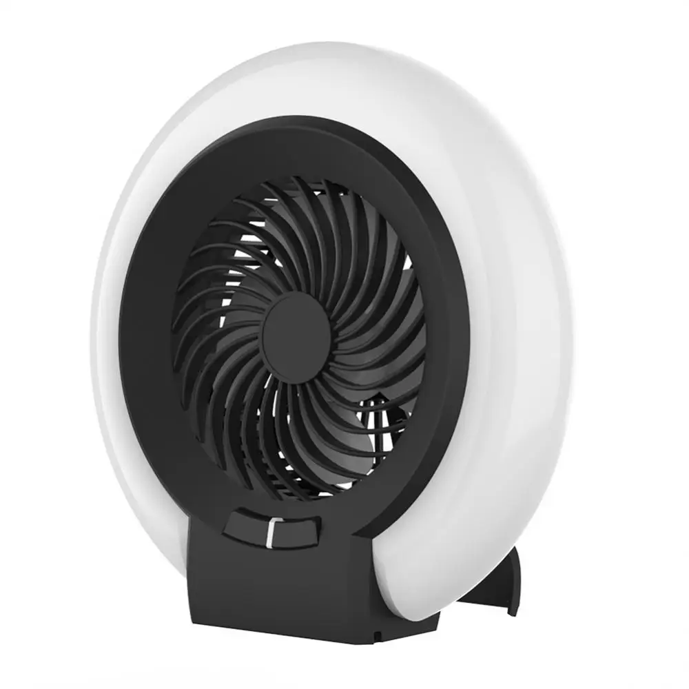 Mini Tent Fan Multifunction Home Appliances USB Chargeable Desk Air Cooling Fan With Night Light Outdoor Camping Ceiling Fan
