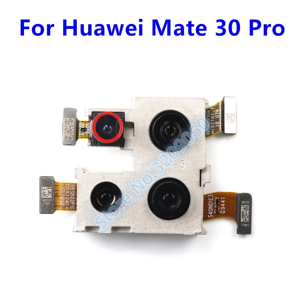 Одна Передняя и задняя камера для Huawei Mate 30 Pro Модуль задней камеры задний вид