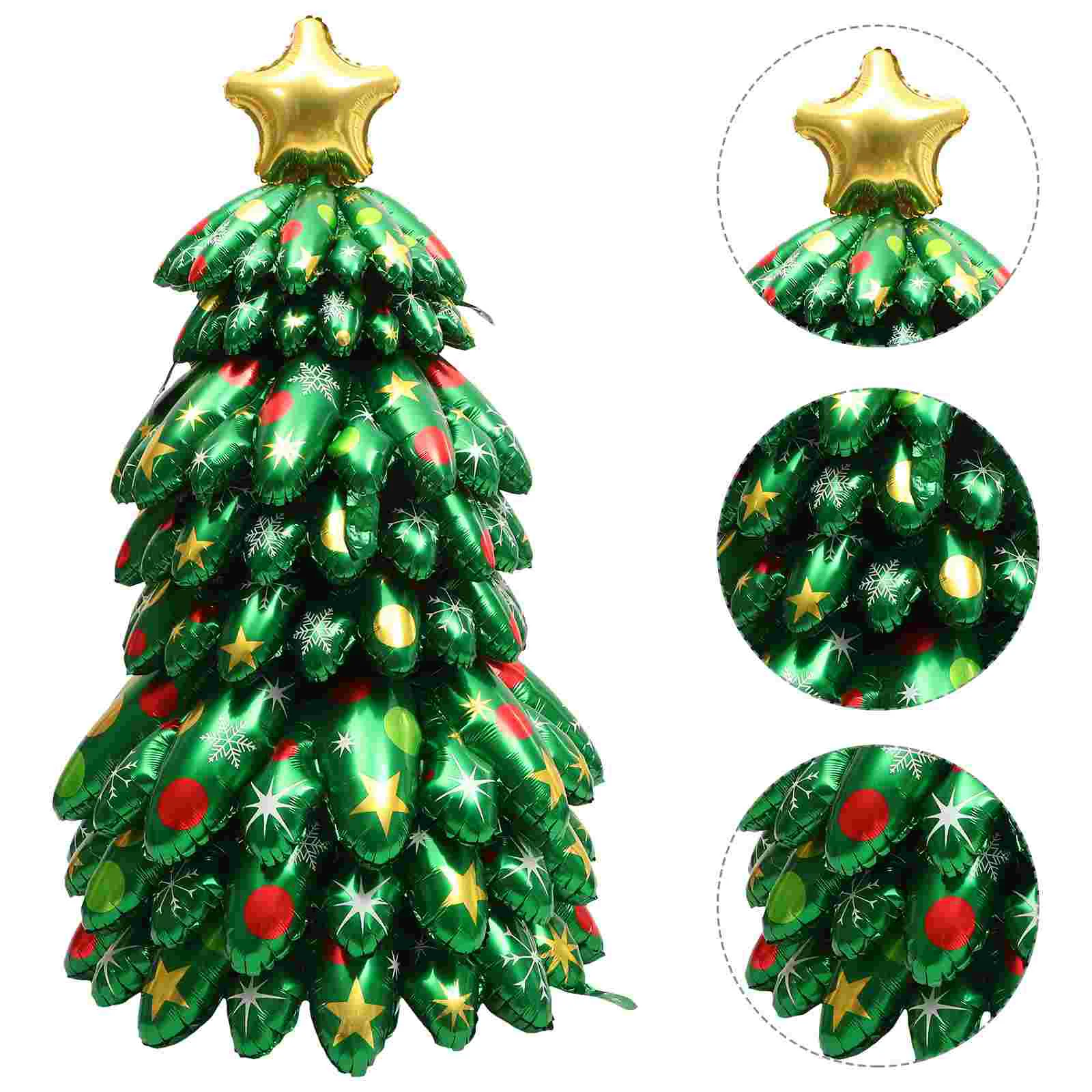 

Standing Christmas Tree Outdoor Decor Fireplace Xmas Supplies Party Decoration Yard Ornament