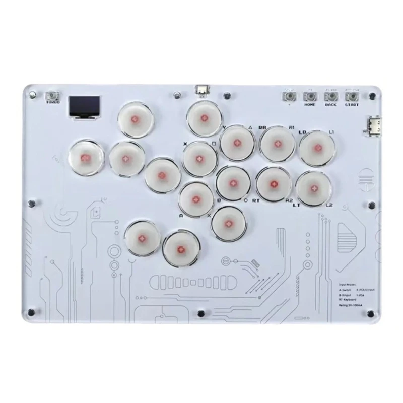 Аркадные клавиатуры со светодиодной подсветкой для соревнований P4/Steam