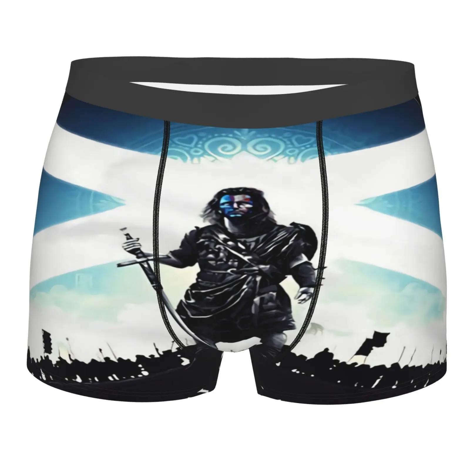 

Трусы-боксеры мужские из полиэстера, с U-образным мешочком