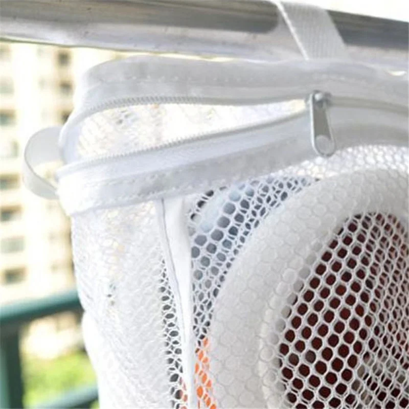 Подвесные сухие кроссовки сетчатые сумки для стирки обуви защитный мешок