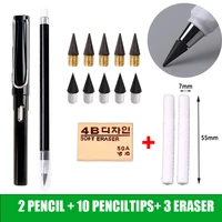 213 eternal pencil set replaceable penciltip without sharpening durable writing painting sketching student supply stationery