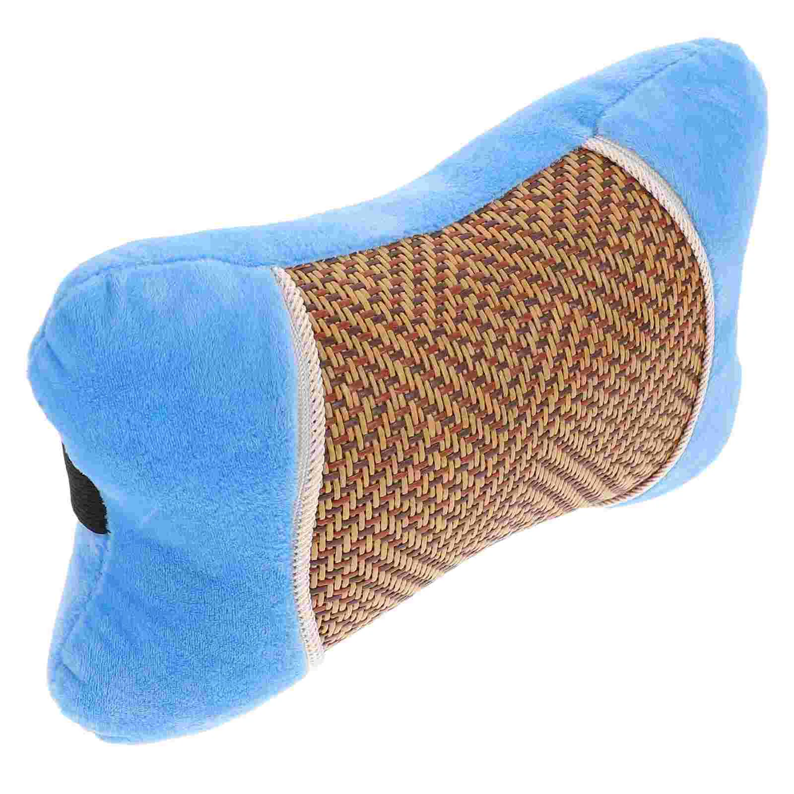 

2Pcs Car Neck Pillows Breathable Comfortable Auto Neck Rest Cushion Neck Support Headrest Pillows for Most Cars Travel Car Blue