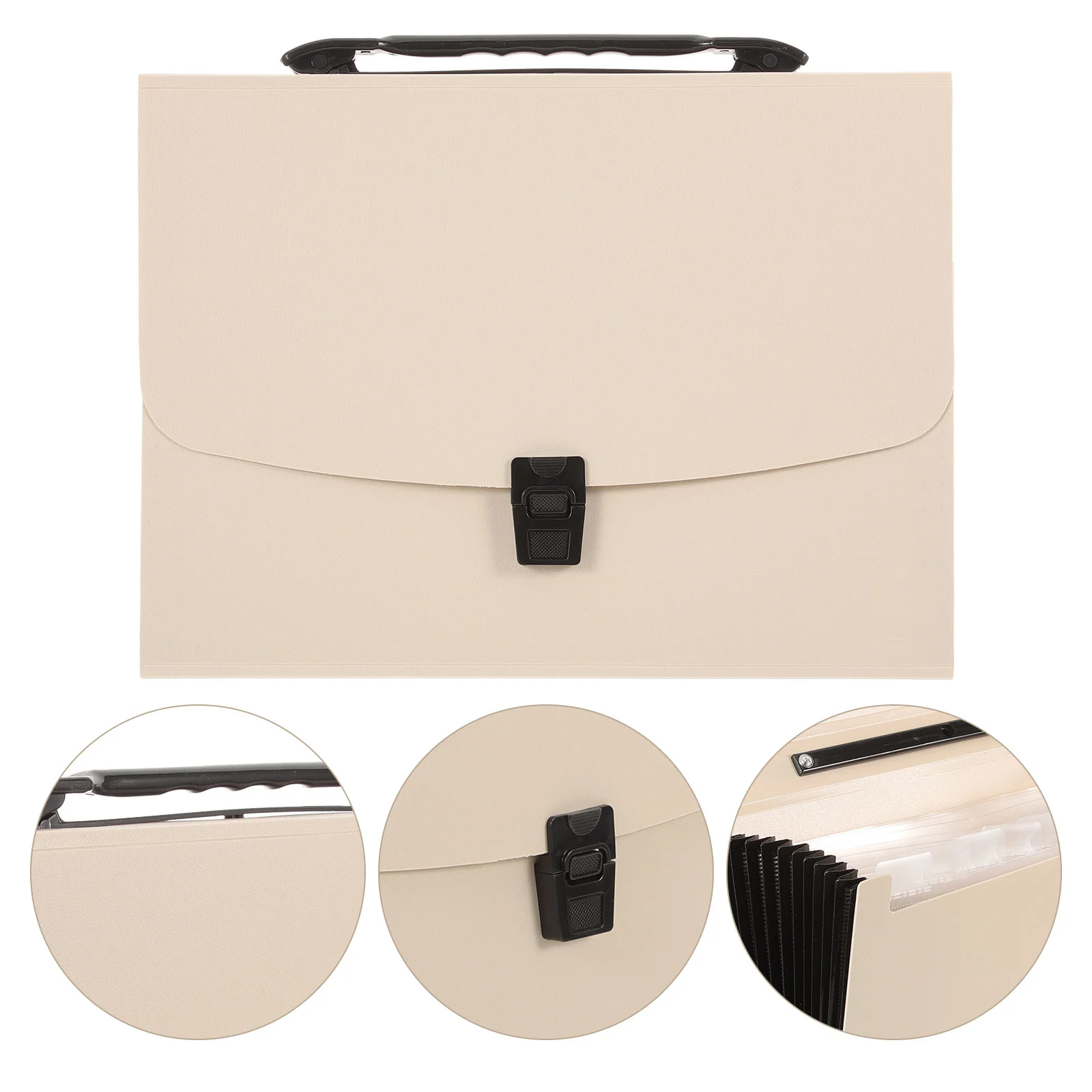 

Portable Organ Bag Folder Documents Expanding Receipt Organizer Accordion File Holder Paper