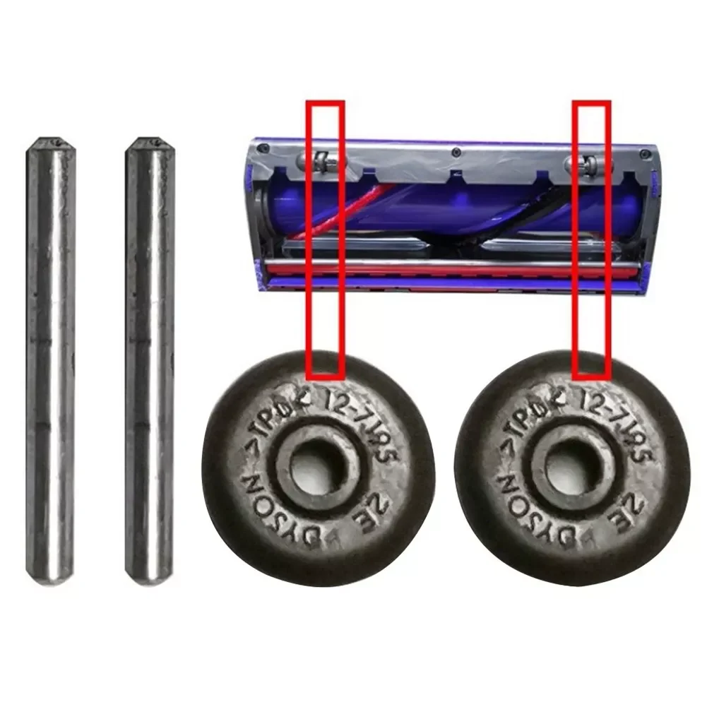 

Axles Rollers Little Wheels For DYSON DC35 DC44 DC45 DC59 DC62 V6 SV03 SV05 SV06 SV07 SV09 Powerheads Motorized Heads Vacuum Set