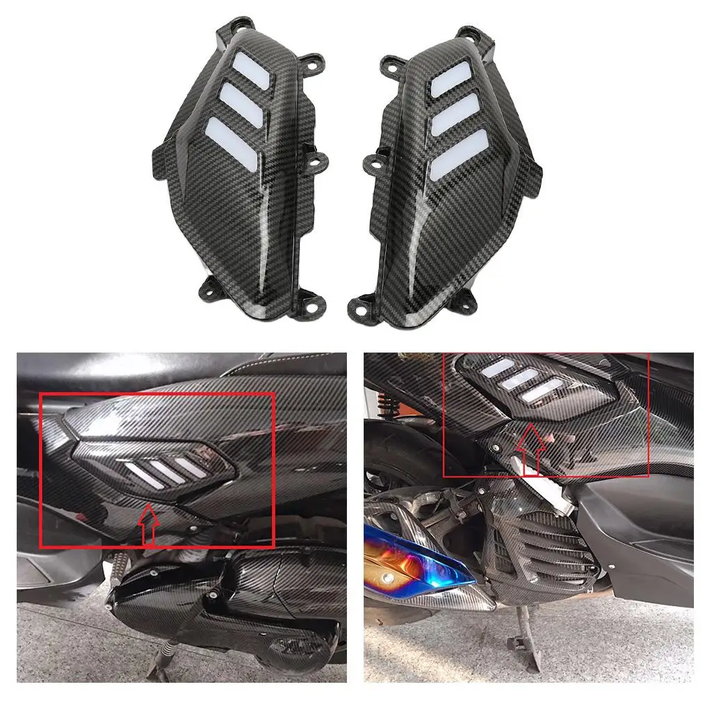 

1pc Motorcycle Rear Side Grille Guard Cover Fits for 155 15-20