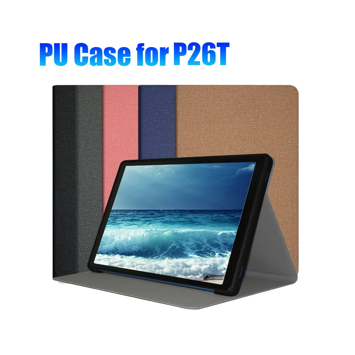 Искусственная кожа для Teclast P26T 10 1-дюймовый планшет ПУ + ТПУ Подставка планшета