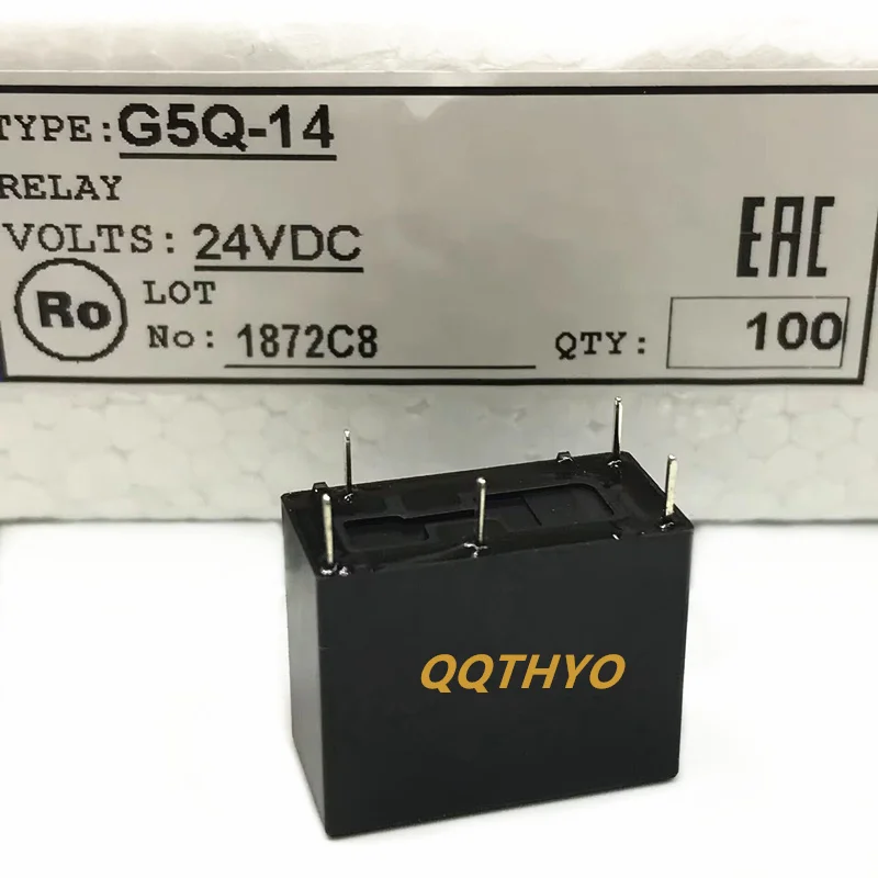 

10 шт./лот, новое оригинальное реле G5Q-14 G5Q-14-5V DC5V G5Q-14-12V DC12V G5Q-14-24V DC24V 5A 5-контактное альтернативное G5Q-1 G5Q-1-EU