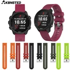 AKBNSTED для Garmin Forerunner 245 сменный силиконовый ремешок для часов Garmin Forerunner 245 м аксессуары для браслетов
