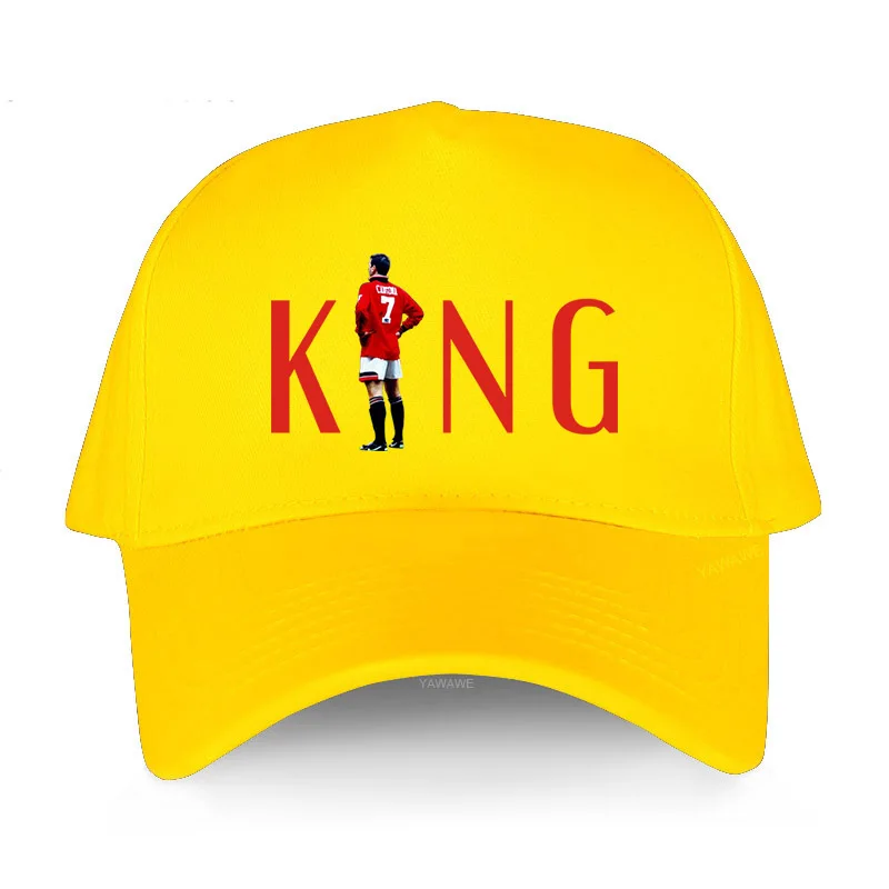 

Adult Baseball Caps Spring Summer brand men's golf hat KING logo Graphic snapback Original Cap female funny vintage print Hats