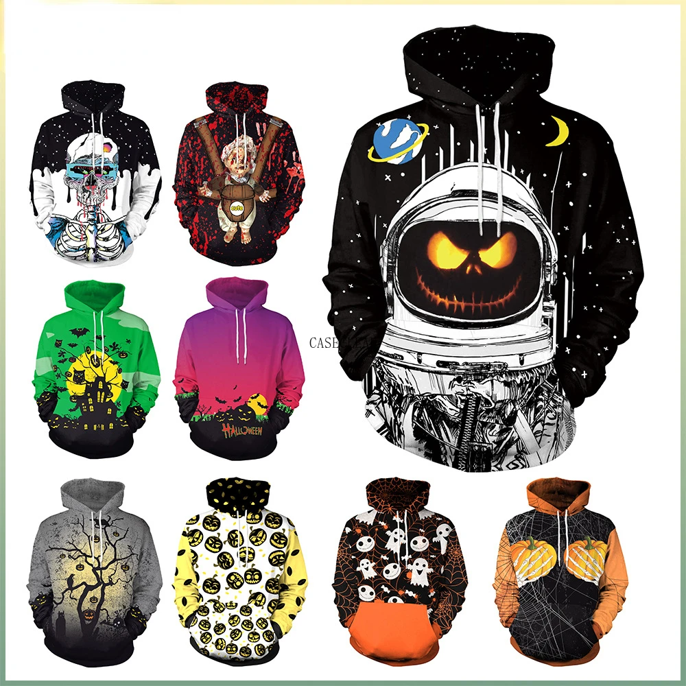 

2022 halloween night party party stage costume autumn new hooded sweater
