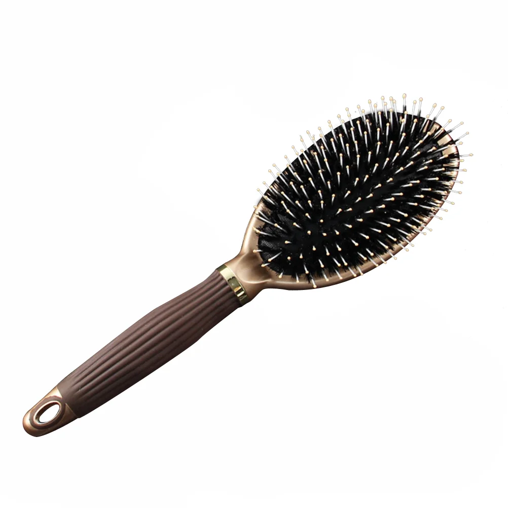 

1Pc Hairbrush Durable Practical Portable Compact Bristles Cushion Bursh for Men
