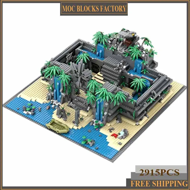 Moc Building Bricks Знаменитая приключенческая игровая модель Технология потерянного