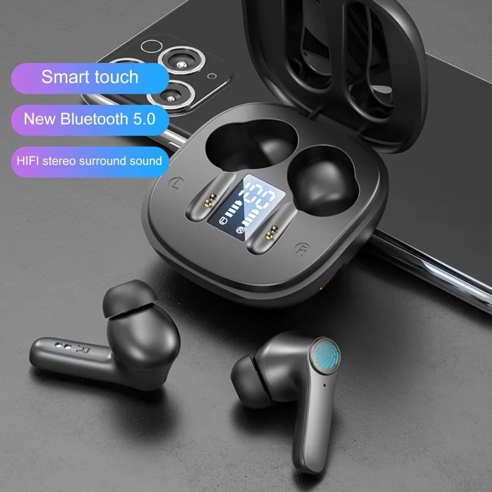 

Активное шумоподавление B11 беспроводная Bluetooth гарнитура с сенсорным управлением Hd стерео