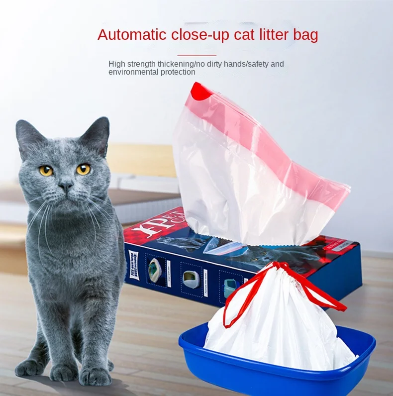 

Cat Litter Bag Cat Litter Box Special Garbage Bag Disposable Large Cat Sandbags Cat Toilet Cat Cleaning Supplies Cat Accessories