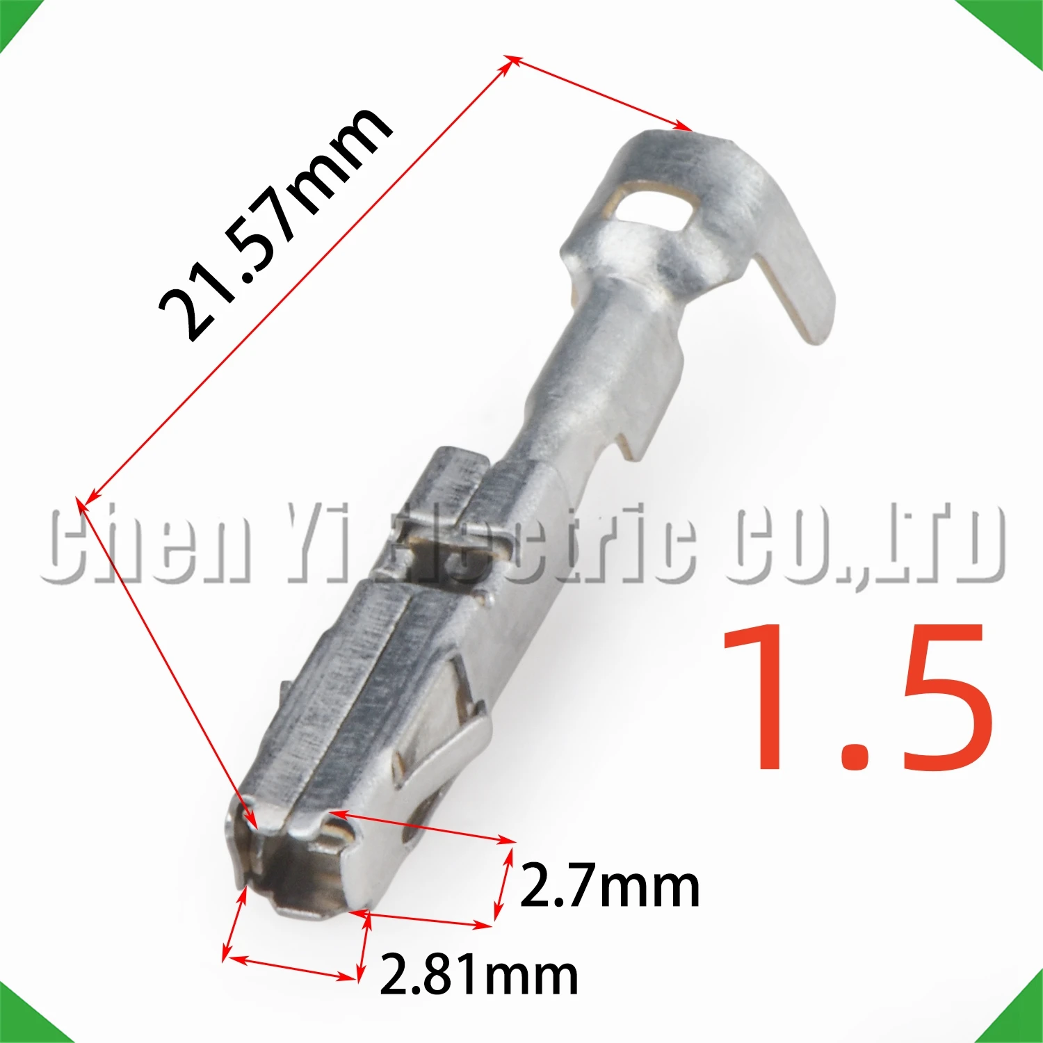 

50 шт. 1,5 мм обжимные штифты для проводов «папа» или «мама» для 26780201184 25701201184, автомобильные разъемы, вилка жгута проводов