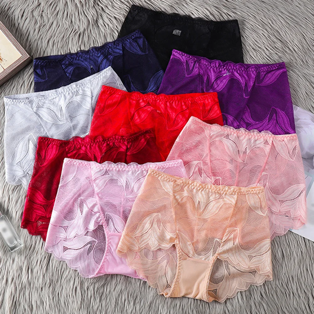 

Новое Сексуальное женское Бесшовное нижнее белье, удобные кружевные интимные женские кружевные черные цветочные трусики, Бесшовные дышащи...