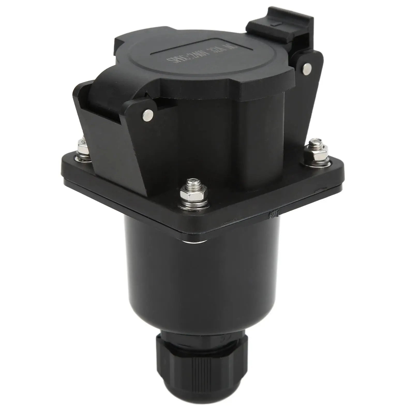 Разъем для зарядки электромобилей UL94-V-0 Огнестойкий разъем Тип 1 Однофазный 240 В