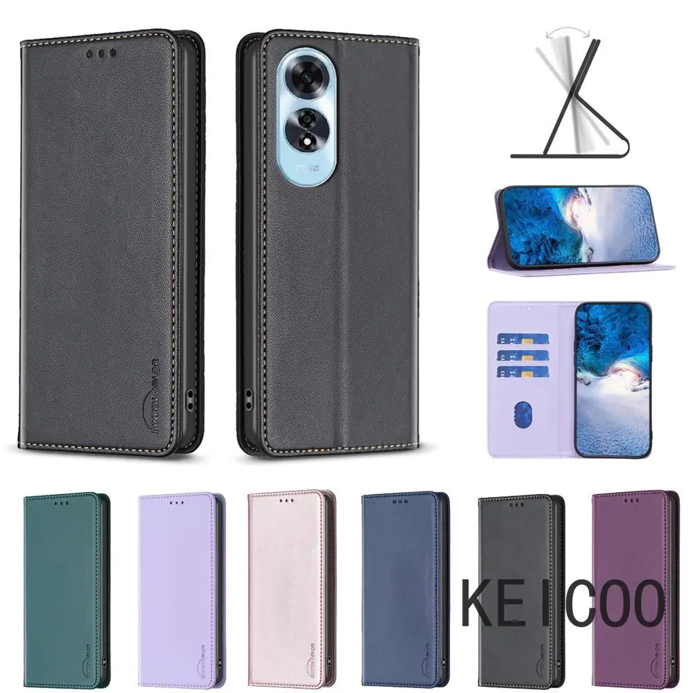 Магнитный откидной чехол для Oppo A1 F23 A59 A60 A79 A98 Find X6 X7 Ultra Pro 4G 5G бизнес-телефона с