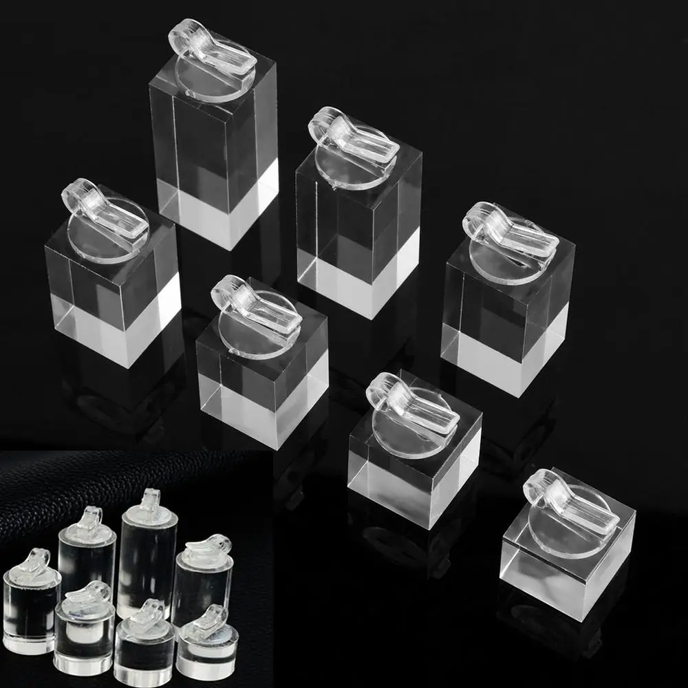 

High Quality Storage Rack Ring Holders Acrylic Jewelry Display Rack Display Stand Ring Brackets Ring Rack