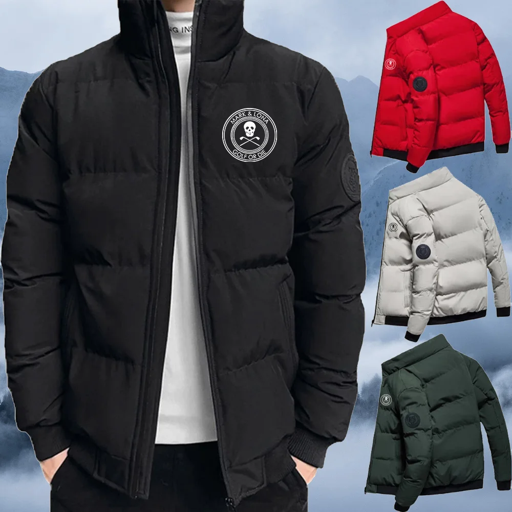 

2022 Mark Lona Down Jacket Padded Clothes Winter Jackets Men Skull Print Thickened Warm Windproof Jackets Men Warm Coats