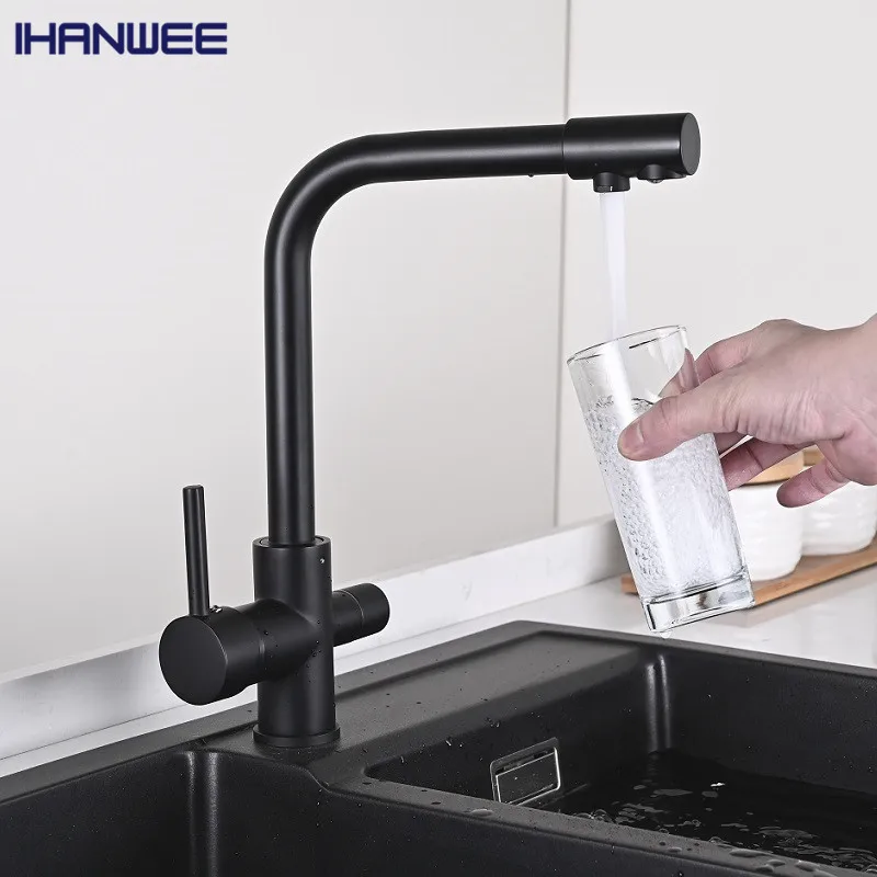 

Filtered Kitchen Faucet Kitchen Sink Faucet Kitchen Mixer Tap Drinking Water Filter Hot and Cold Tapware Purifier Sink Tap