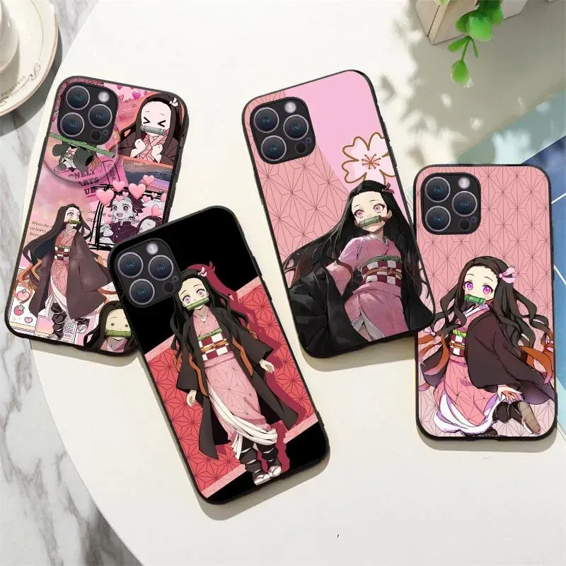 KP-53 Nezuko Kamado мягкая силиконовая модель для VIVO Y71 Y81 Y81S Y81I Y91 Y93 Y95 Y91C V21 V21e Y73 Y10 Y76 Y15A Y15S