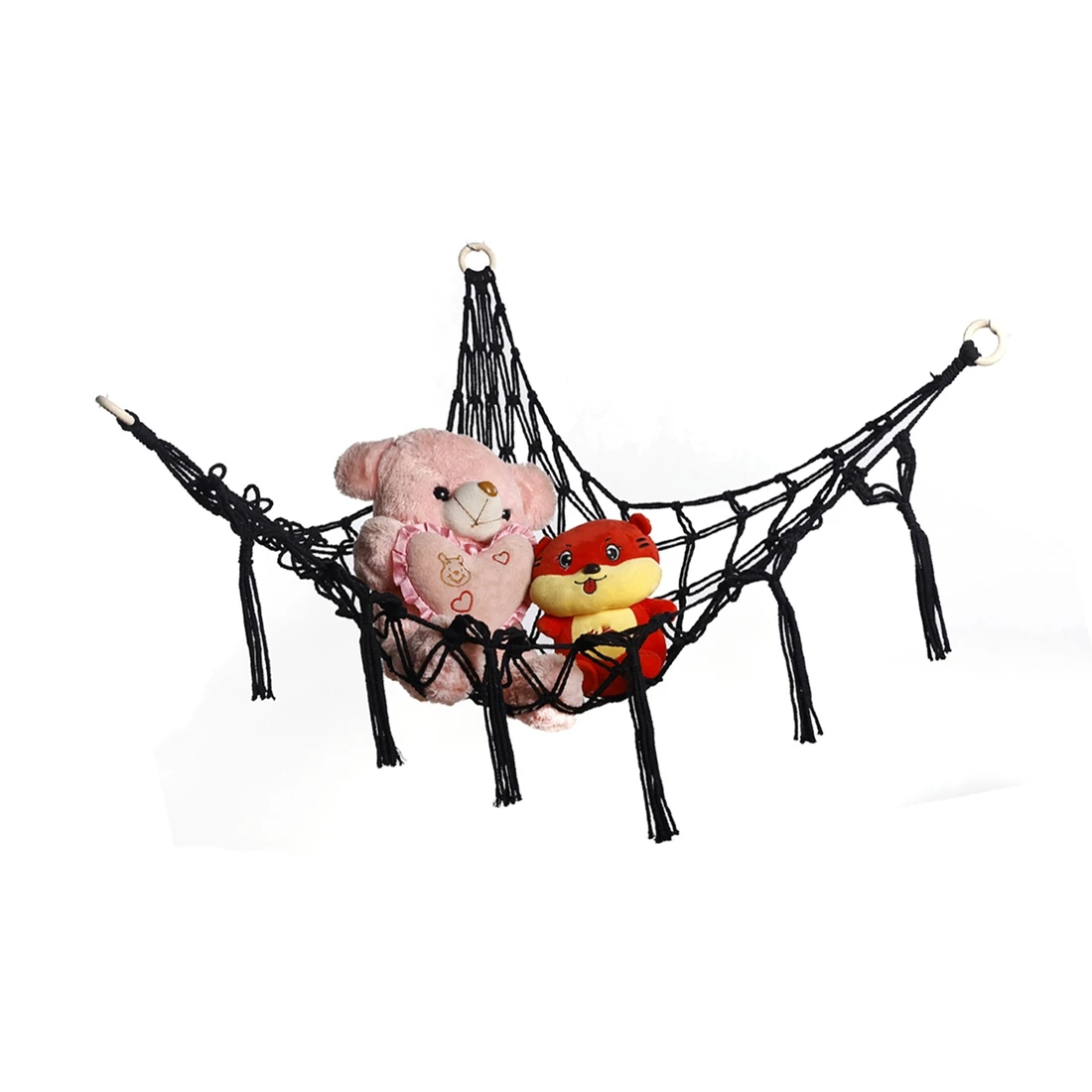 

Мягкая искусственная сетка для хранения детской спальни, детский Органайзер с медведем Тедди, набивные полотенца, аккуратное мягкое хранен...