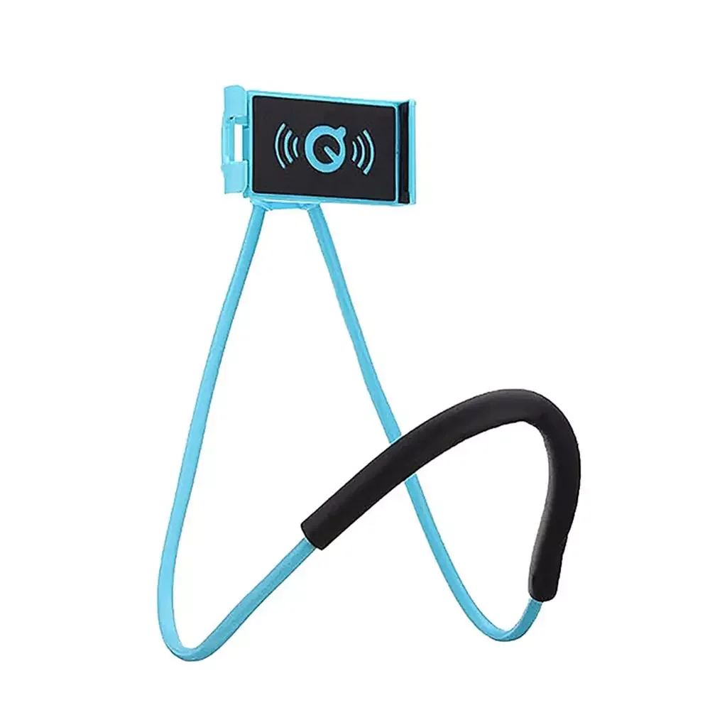 

Neck Phone Holder Universal Smartphone Tablet Mount Flexible Lazy Bracket Stand Support for Bed Table Car