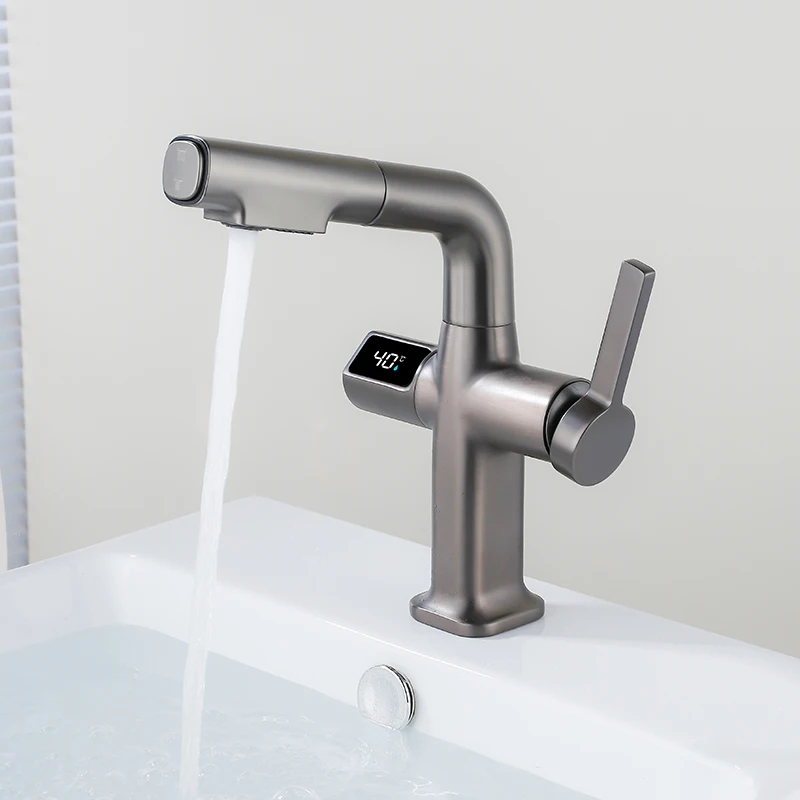 

OXG черный керамический смеситель для раковины