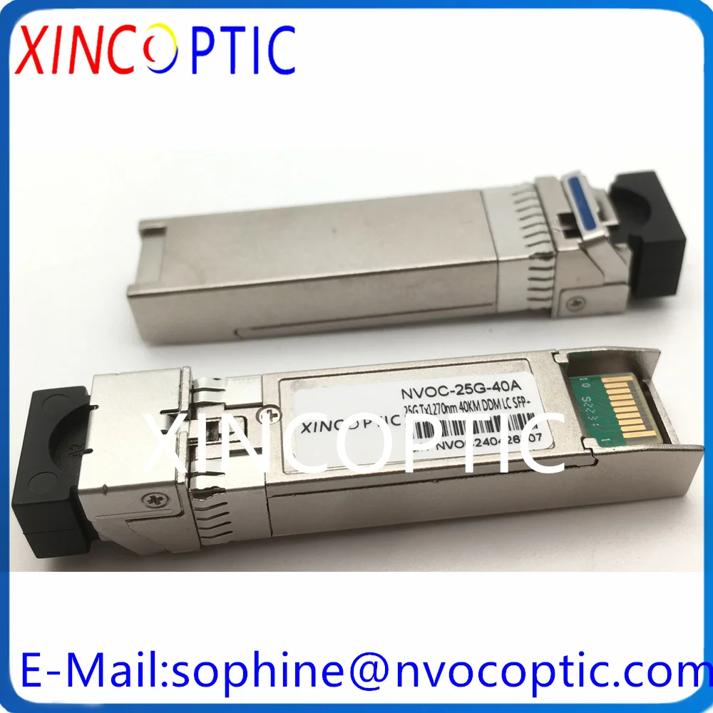 25G SFP28 + SMF одномодовый волоконный модуль BIDI SFP Simplex B-i-направленных LC 1270/1330nm 40KM DDM