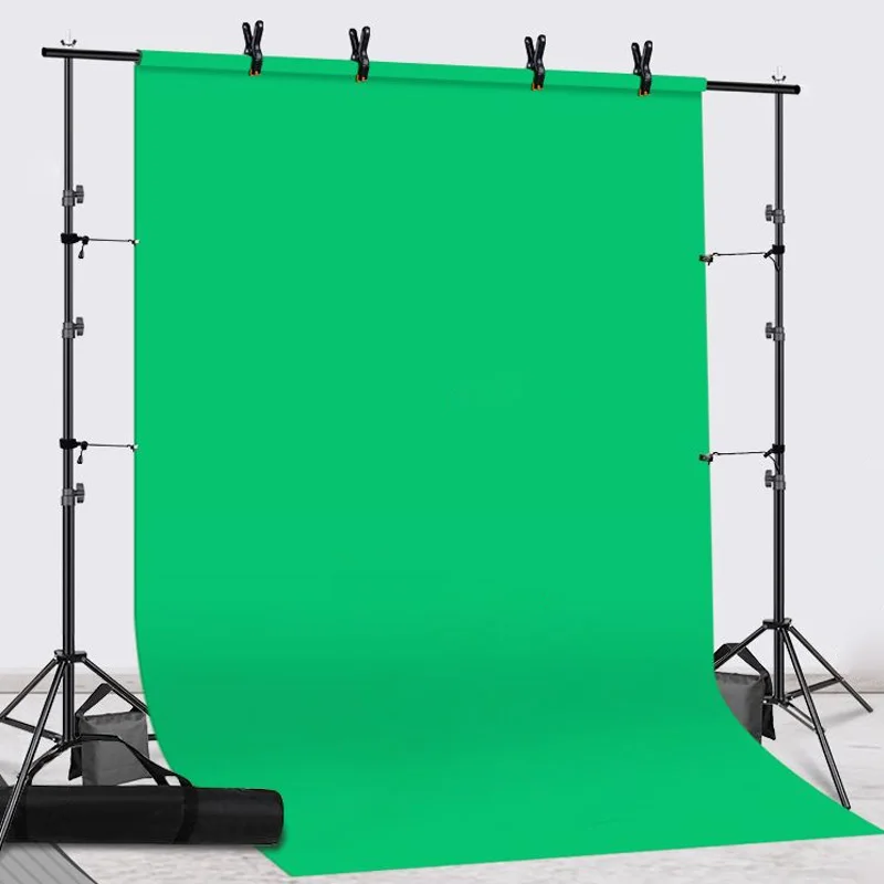 Фон для фотосъемки стойка с сумкой переноски зеленый экран хромакей студийной -