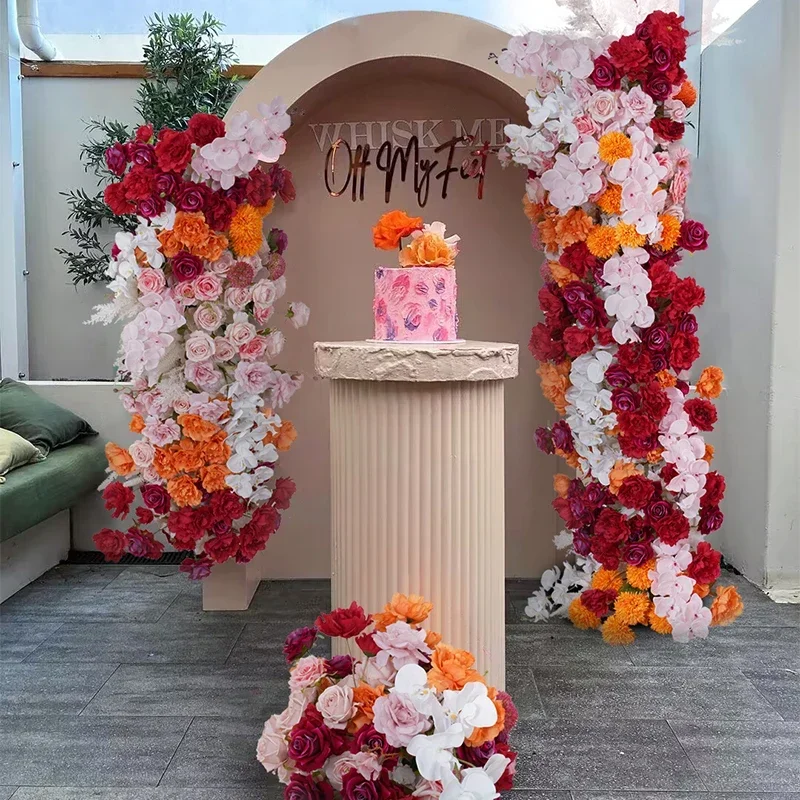 Оранжевая розовая жареная жара