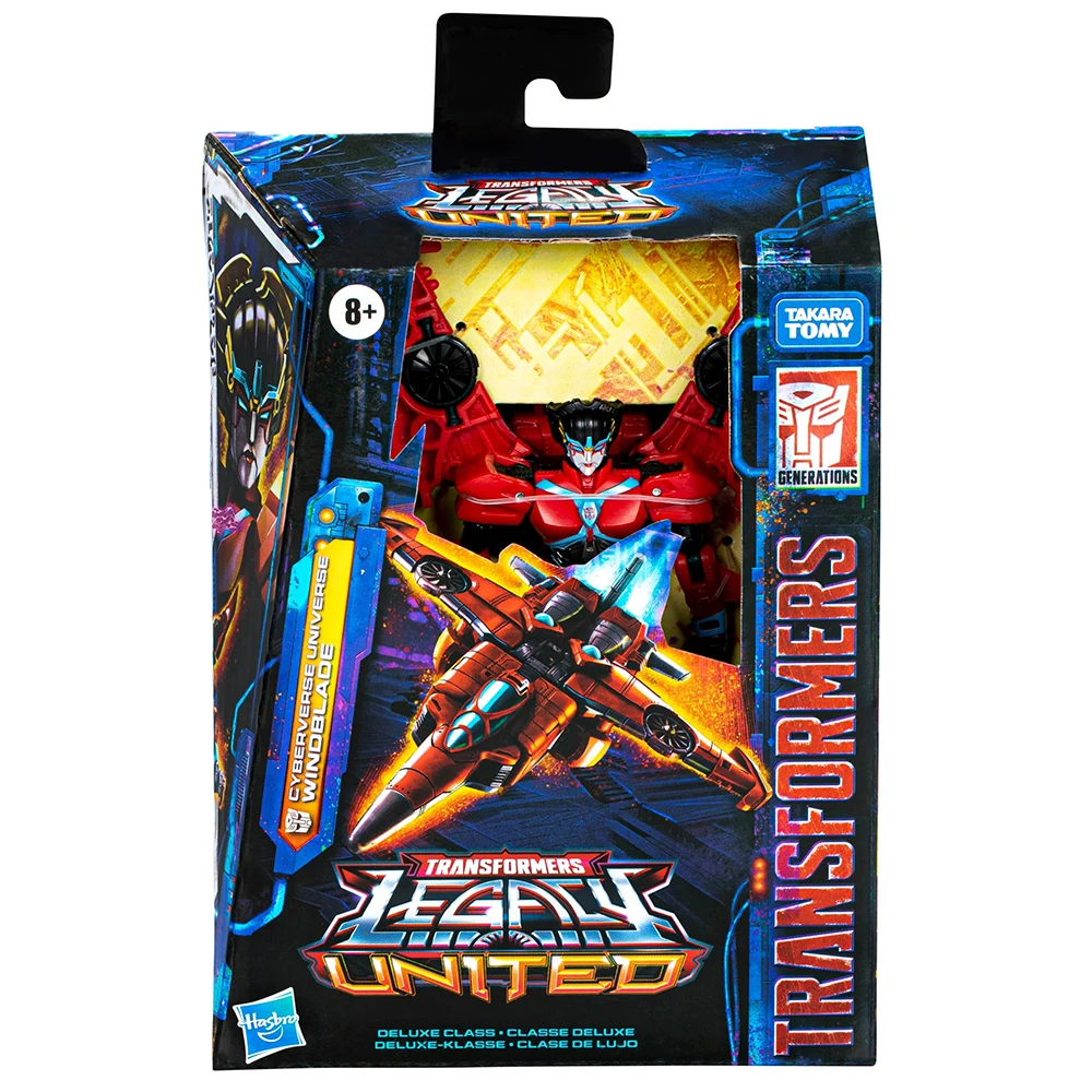 Фото [В наличии] Hasbro Transformers Legacy United Windblade & Slipstream (Cyberverse Universe) 14 см Фигурка класса люкс Модель игрушки №2