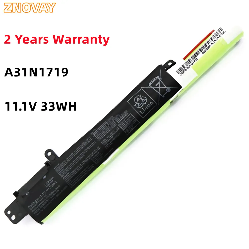 ZNOVAY A31N1719 11 1 В 3000 мАч Аккумулятор для ноутбука ASUS X407MA X407UF X407UA X407UB X507MA X507UA X507UF X507UB