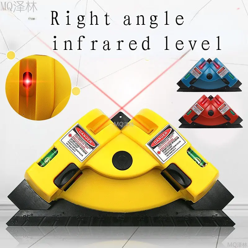

90 ° Laser Angle Line Instrument Tiled Rectangular Ground Wire Instrument Tiled Tools Tiled Level