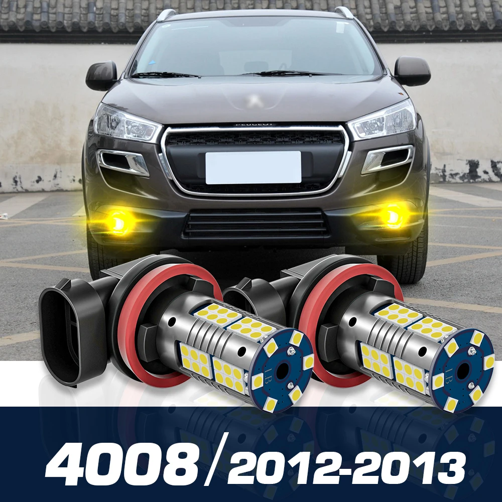 

2pcs LED Fog Light Canbus Accessories For Peugeot 4008 2012 2013