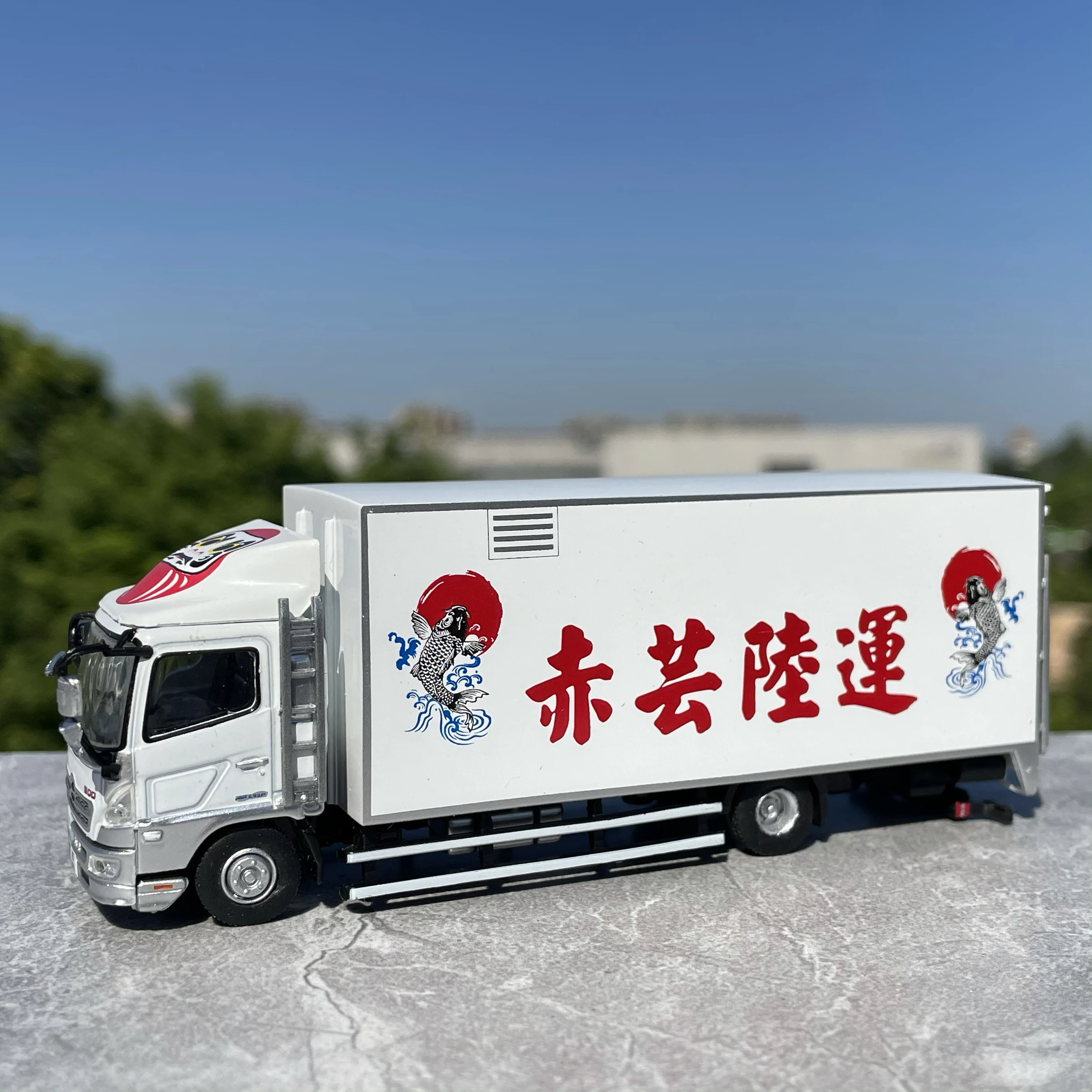 Масштаб 1:64 литой под давлением сплав Hino Motors 500 грузовики игрушки для мальчиков