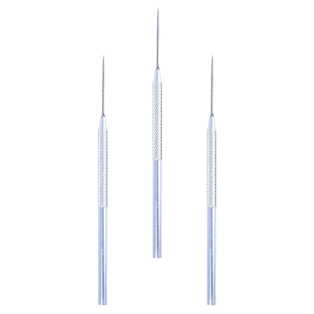 3 шт. дырокол для полимерной лепки инструменты керамики набор принадлежностей