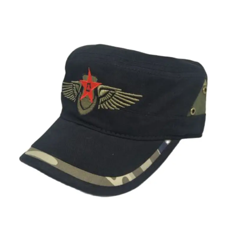 

В европейском и американском стиле со звездами в стиле милитари с камуфляжным принтом шляпы; Сезон весна-лето; Хлопковые шапки для женщин и ...