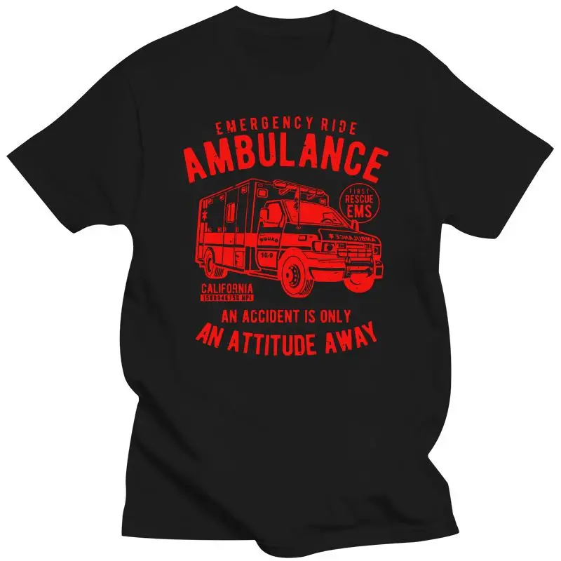

Camiseta informal con cuello redondo para hombre, camisa con estampado para adultos, de viaje de emergencia, 2020