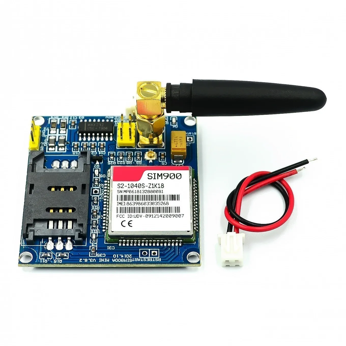 

SIM900A sim900 V4.0 Kit Wireless Extension Module GSM GPRS Board Antenna Tested Worldwide Store for arduino