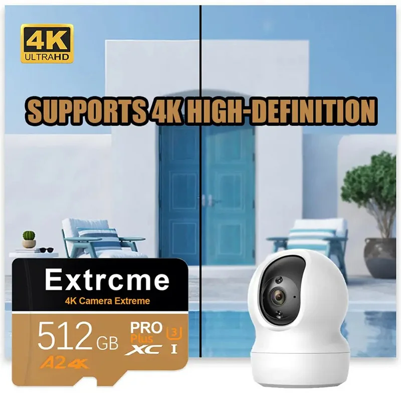 Высокоскоростная стандартная SD-карта на 1 ТБ 512 ГБ 256 карта флэш-памяти записи